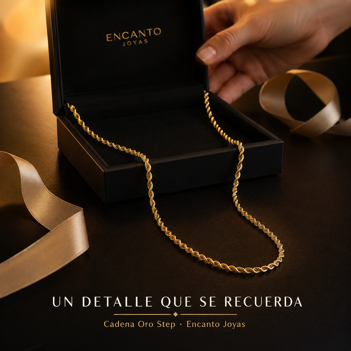 CADENA ORO STEP™