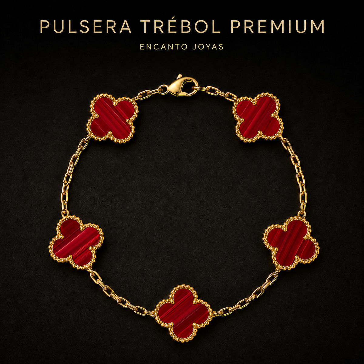 PULSERA TREBOL PREMIUM™