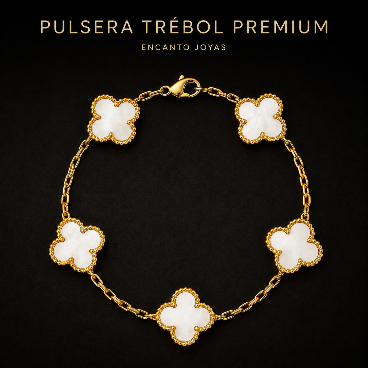 PULSERA TREBOL PREMIUM™
