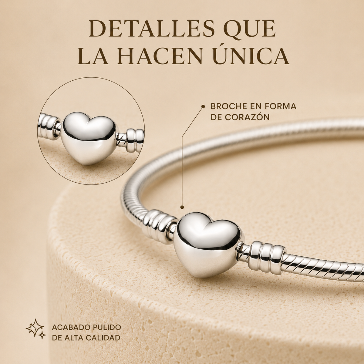 PULSERA CORAZÓN DE AMOR™