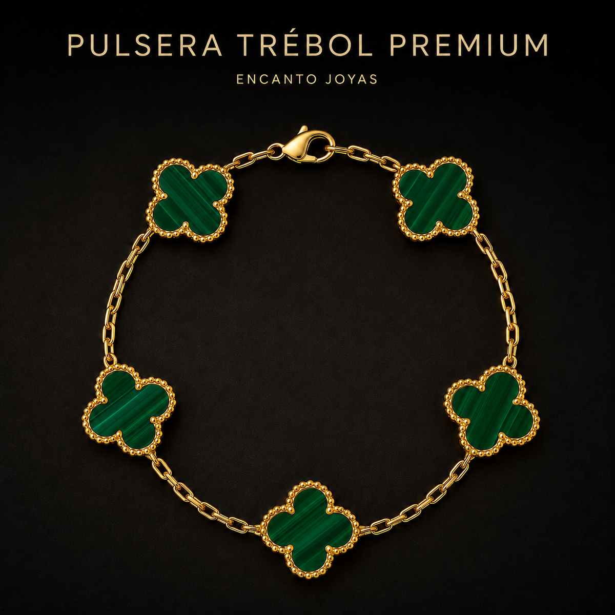 PULSERA TREBOL PREMIUM™
