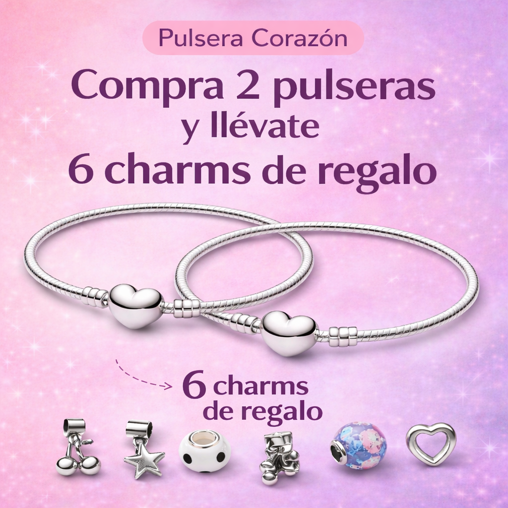 Pulsera Corazon De Amor Pandora