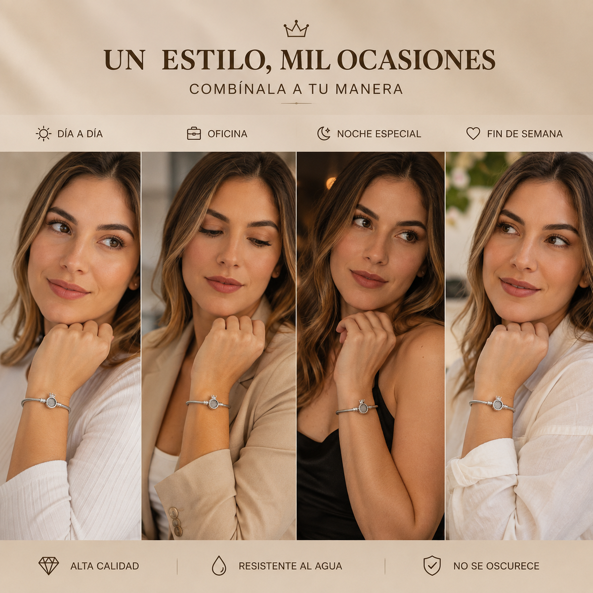PULSERA CORONA DE AMOR™