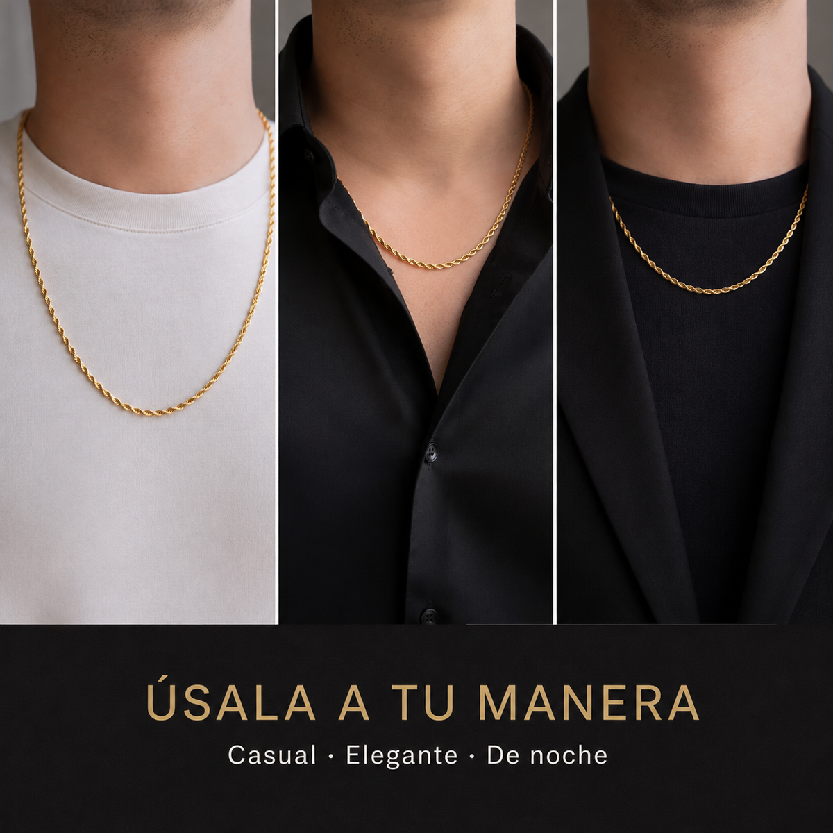 CADENA ORO STEP™