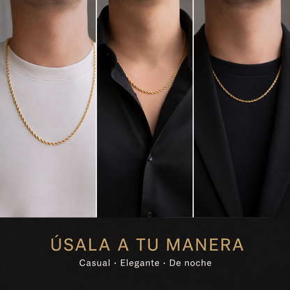 CADENA ORO STEP™